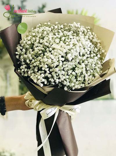 Baby's breath bouquet  - Tender love