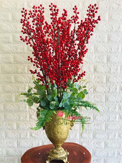 Congratulation flowers - Winterberry