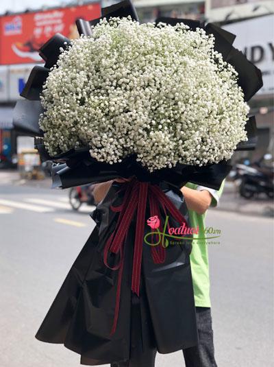 Baby's breath bouquet - Pure love