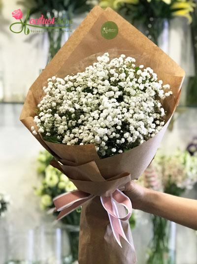 Baby's breath bouquet - So cute