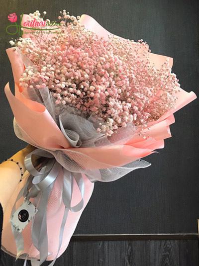 Baby's breath bouquet  - Romantic day