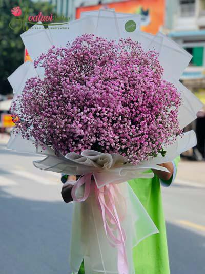 Baby's breath bouquet  - Other half