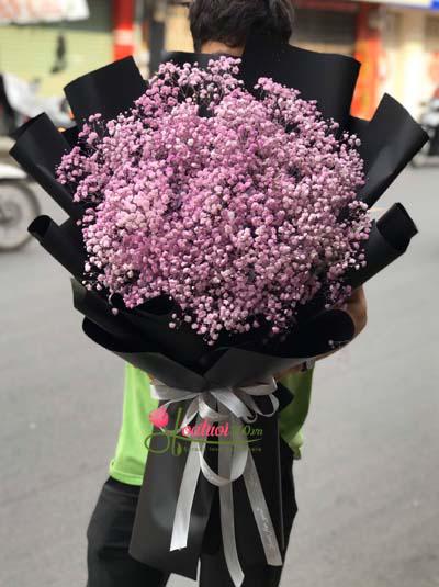 Baby's breath bouquet - True love