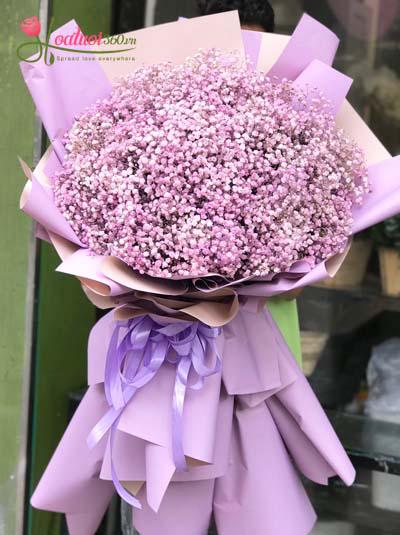 Baby's breath bouquet - Romantic