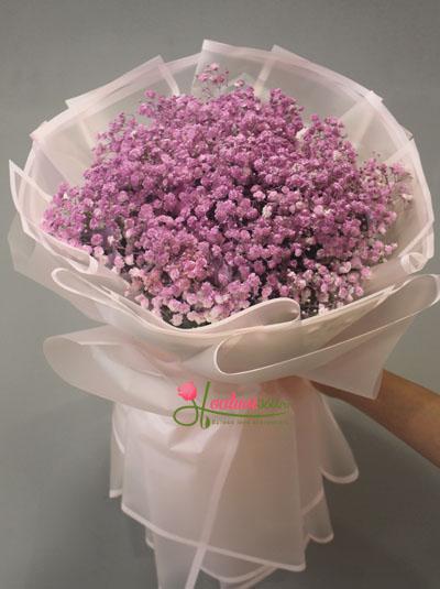 Baby's breath bouquet - Believe in love