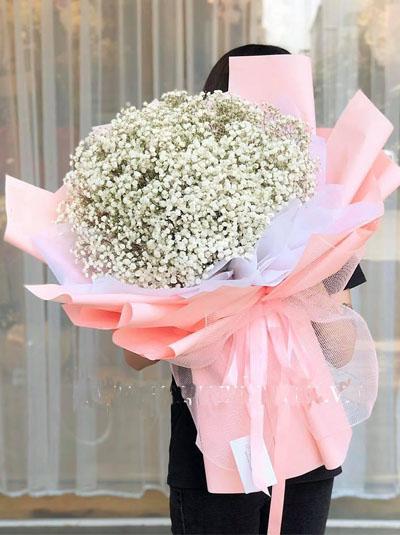 Baby's breath bouquet - Heaven