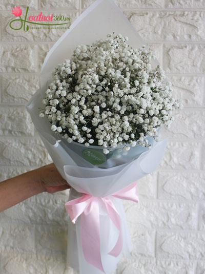 Baby's breath bouquet  - Myra