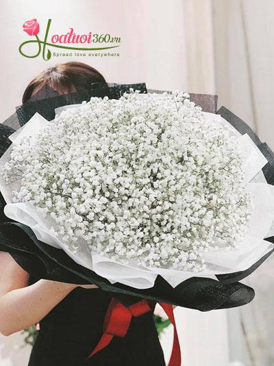 Baby's breath bouquet - Arrogant beauty