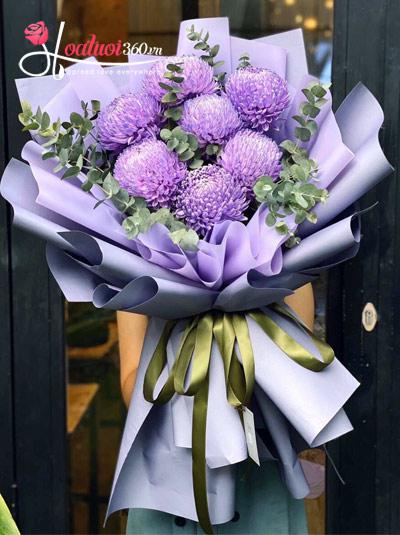 Chrysanthemum peony bouquet - Sweet dream