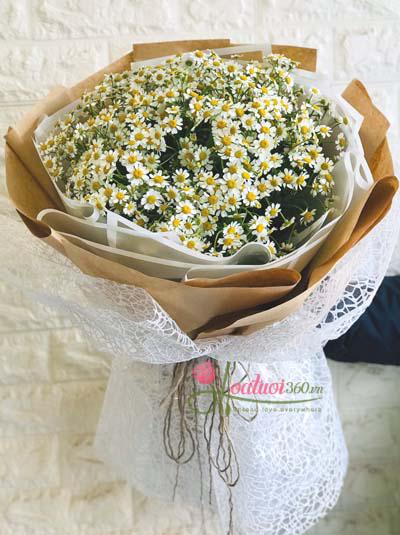 Tana daisies bouquet - Simplicity