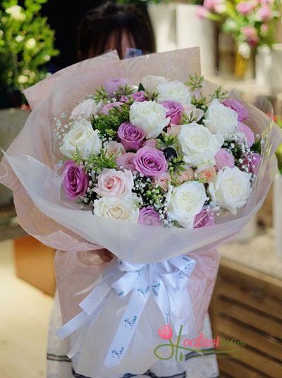 Bouquet of roses - Elegance