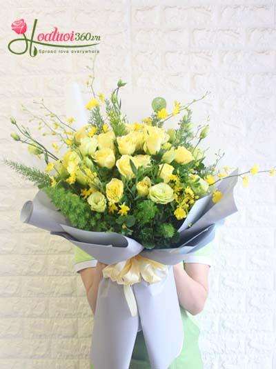 Congratulation flowers - Always shining