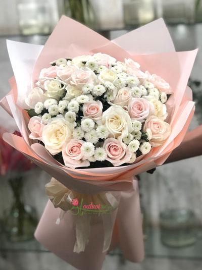 Flower bouquet - Pink girl