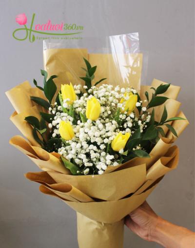 Tulip flowers bouquet - Twinkle