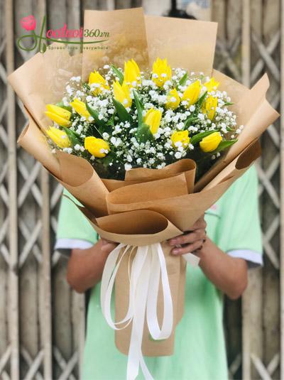 Tulip flowers bouquet - Make a wish