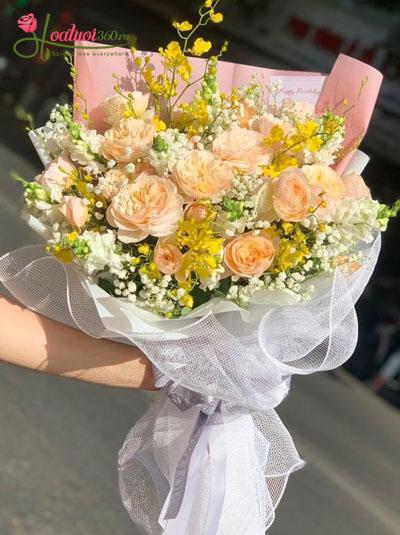 Juliet Rose Bouquet - The special