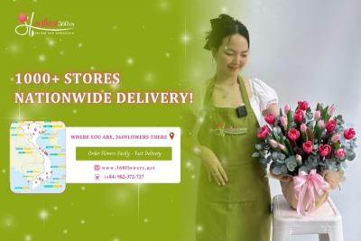 Flowers for friends on birthday, congratulation, graduation