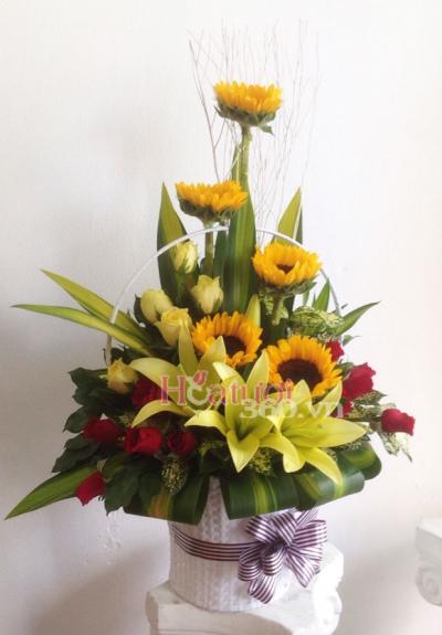 Birthday flowers - Bright