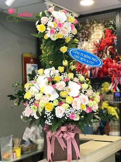 Congratulation flowers - Pallete