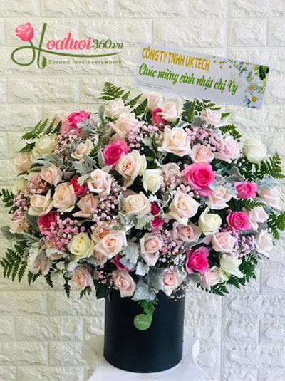 Congratulation flowers - Secret garden