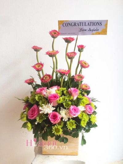 Birthday flowers - Sending sincere wishes in the heart