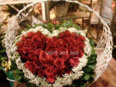 Birthday flowers - Give your heart