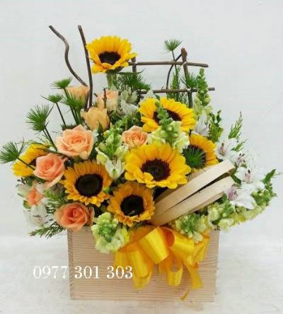 Birthday flowers - Sky of hope