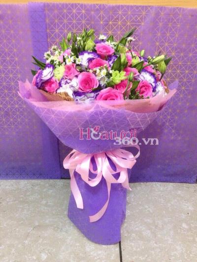 Birthday flowers - Pure