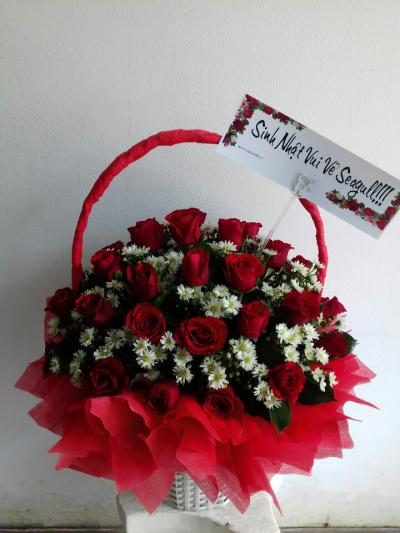 Birthday flowers - Passionate