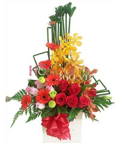 Birthday flowers - Lucky