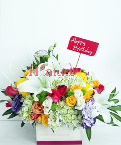 Sweet birthday_Hoa Tươi 360