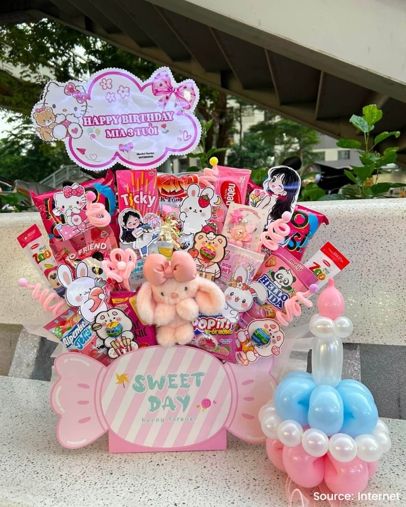 birthday flowers for kids