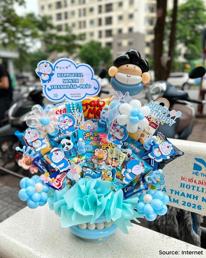 birthday flowers for kids