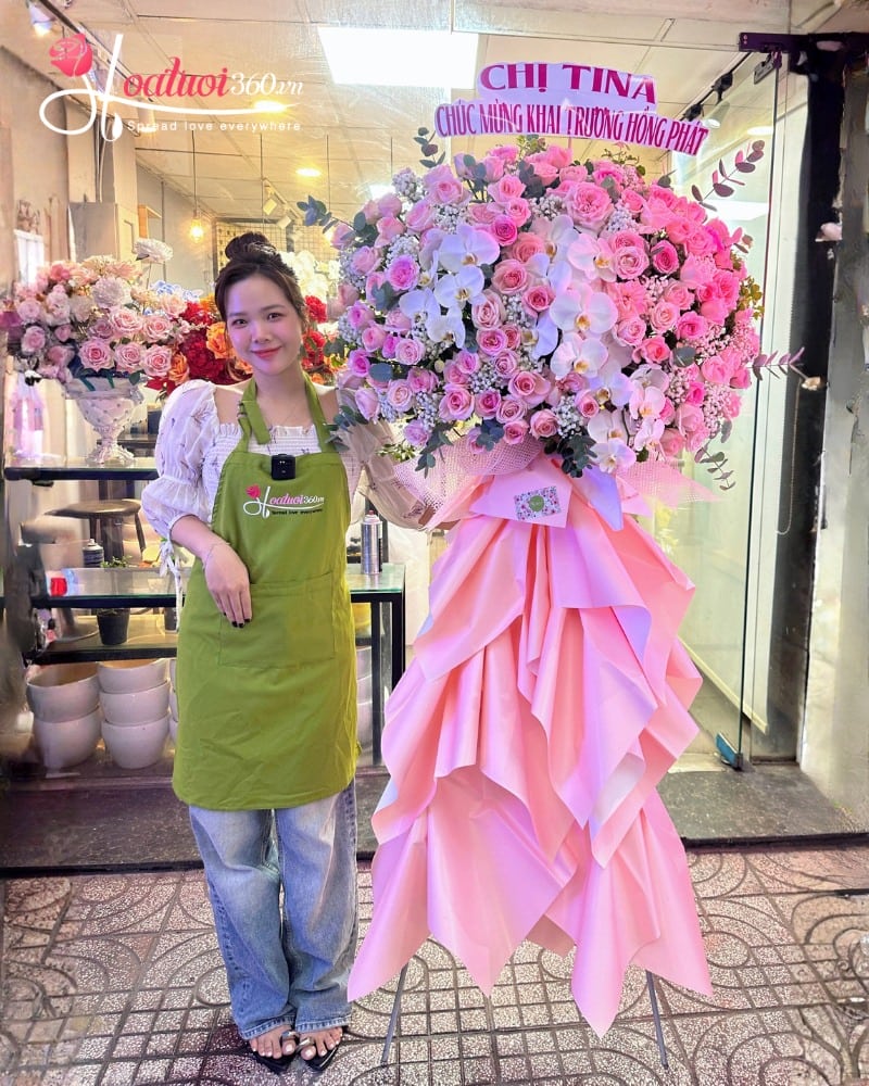 Grand Opening Flower Shelf Vung Tau
