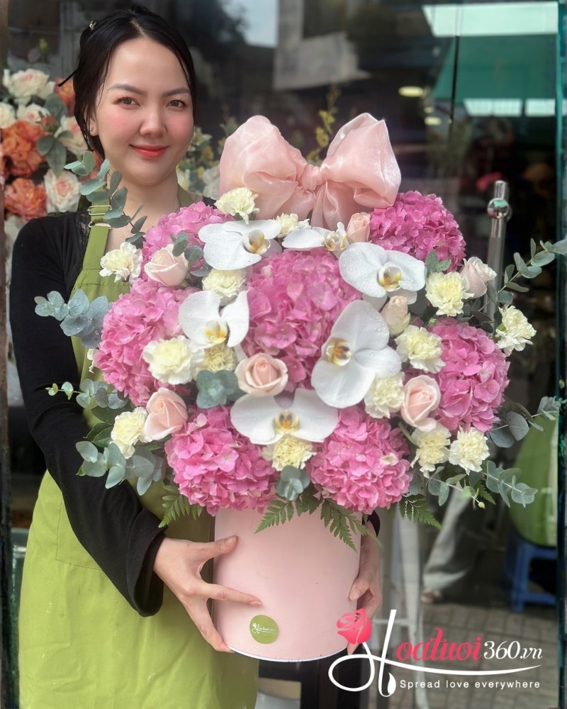 hydrangeas is the best flowers for the office environment