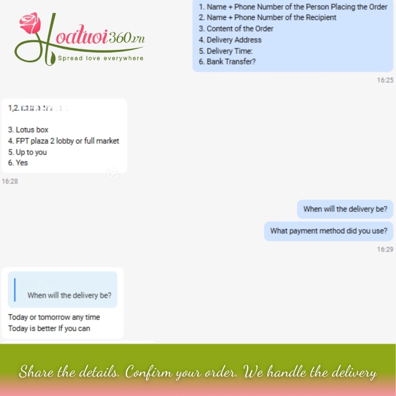 How to gift your wife flowers in Vietnam for her birthday