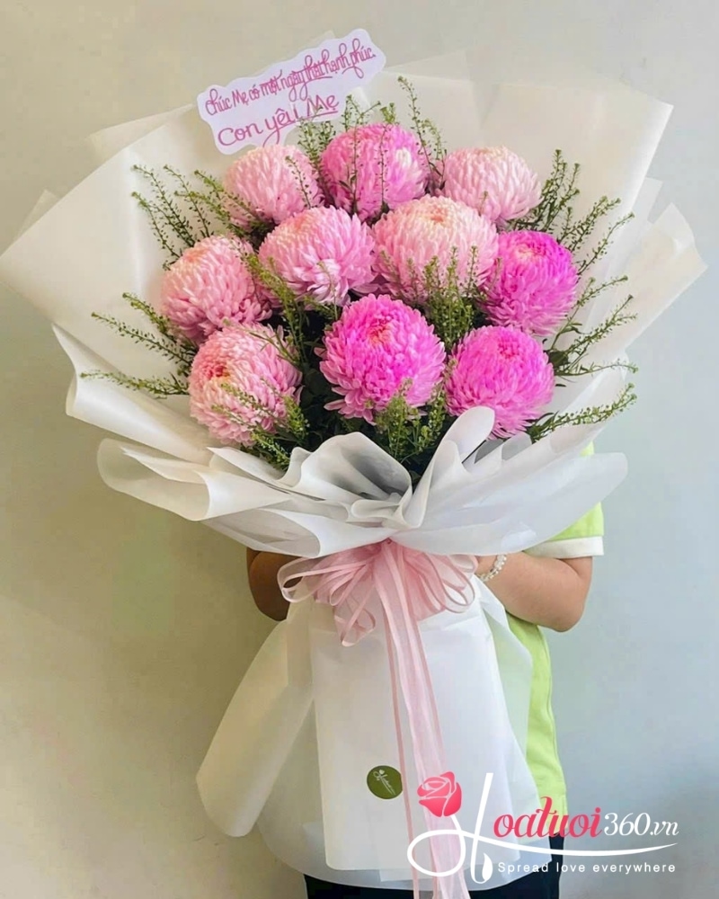 flowers for friend is chrysanthemums