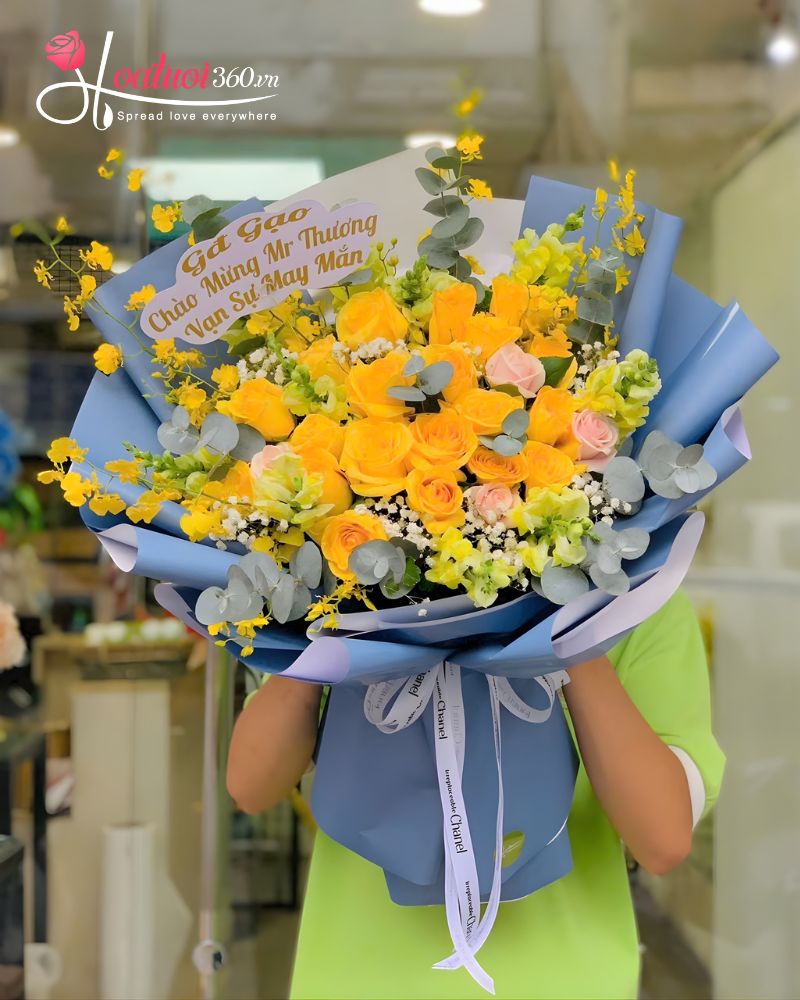 Yellow Rose Bouquets