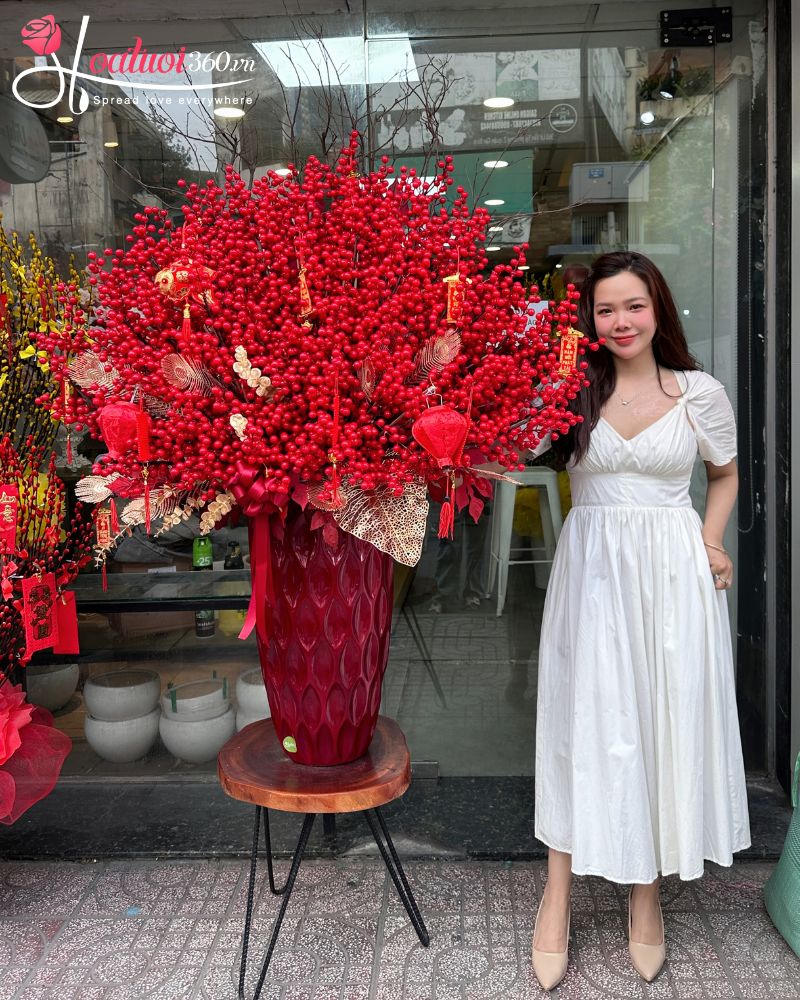 Tet Flowers for Family