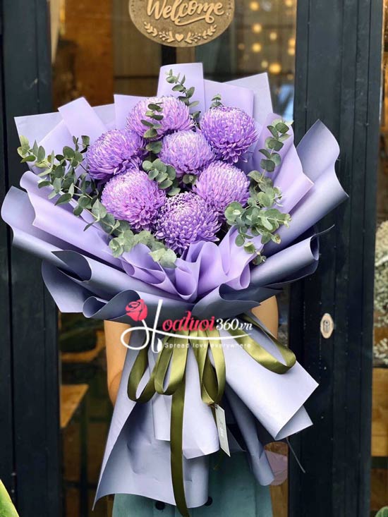 Chrysanthemum peony bouquet - Sweet dream