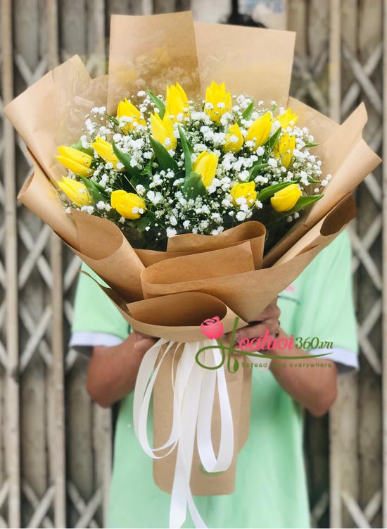 Tulip flowers bouquet - Make a wish