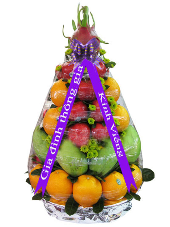 Condolence fruit basket