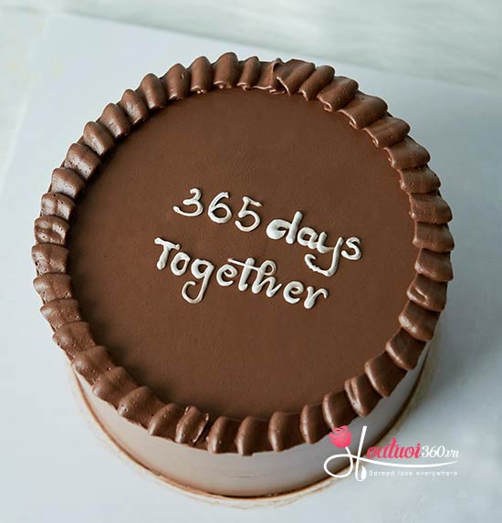 Birthday cake - 365 days of love