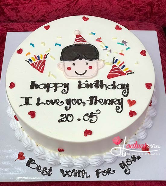 Birthday cake - Miss you
