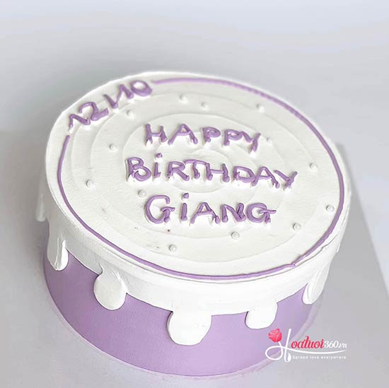 Birthday cake - Warm love