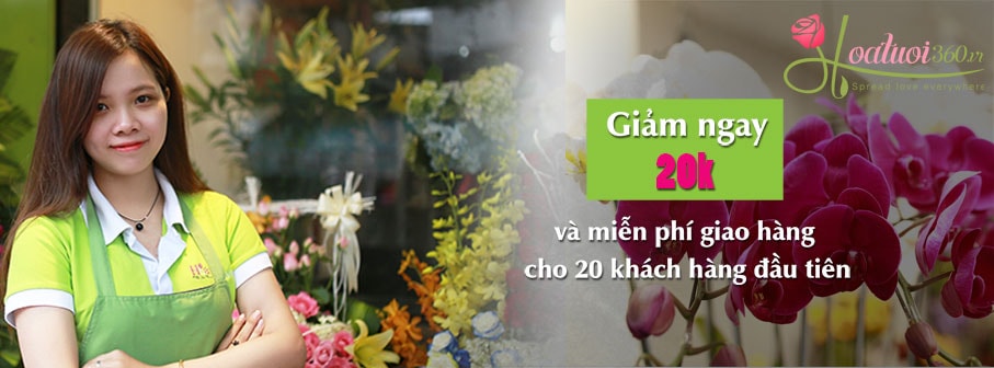 cửa hàng hoa khai trương Hà Nội của Hoatuoi360