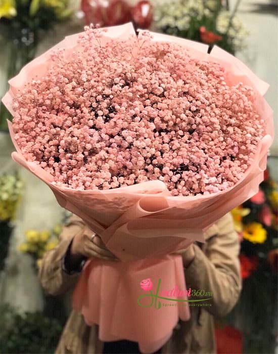 Baby's breath bouquet - Likable