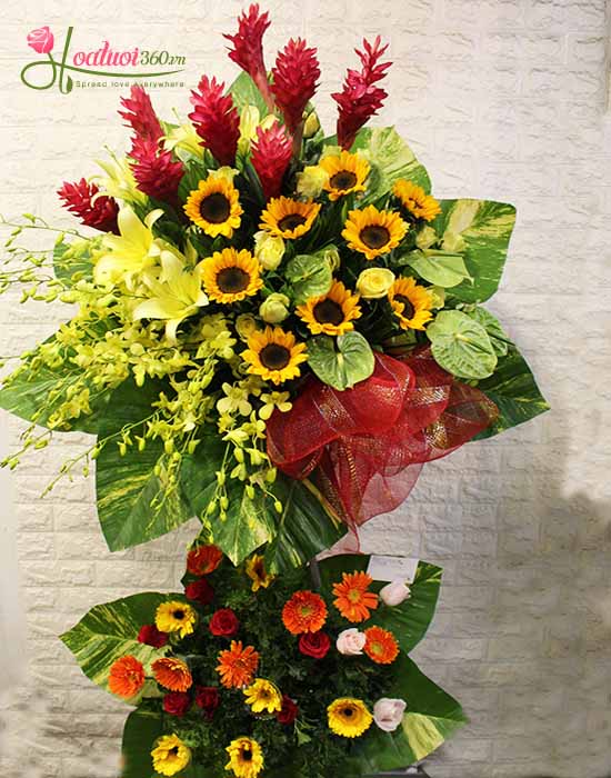 Grand opening flower - Great success 1